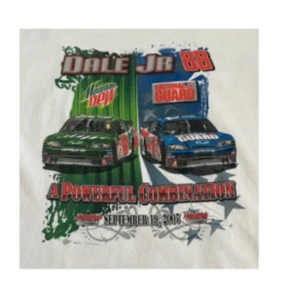 Dale Jr. 88 Mountain Dew Tee - New & Sealed! - Picture 2 of 4